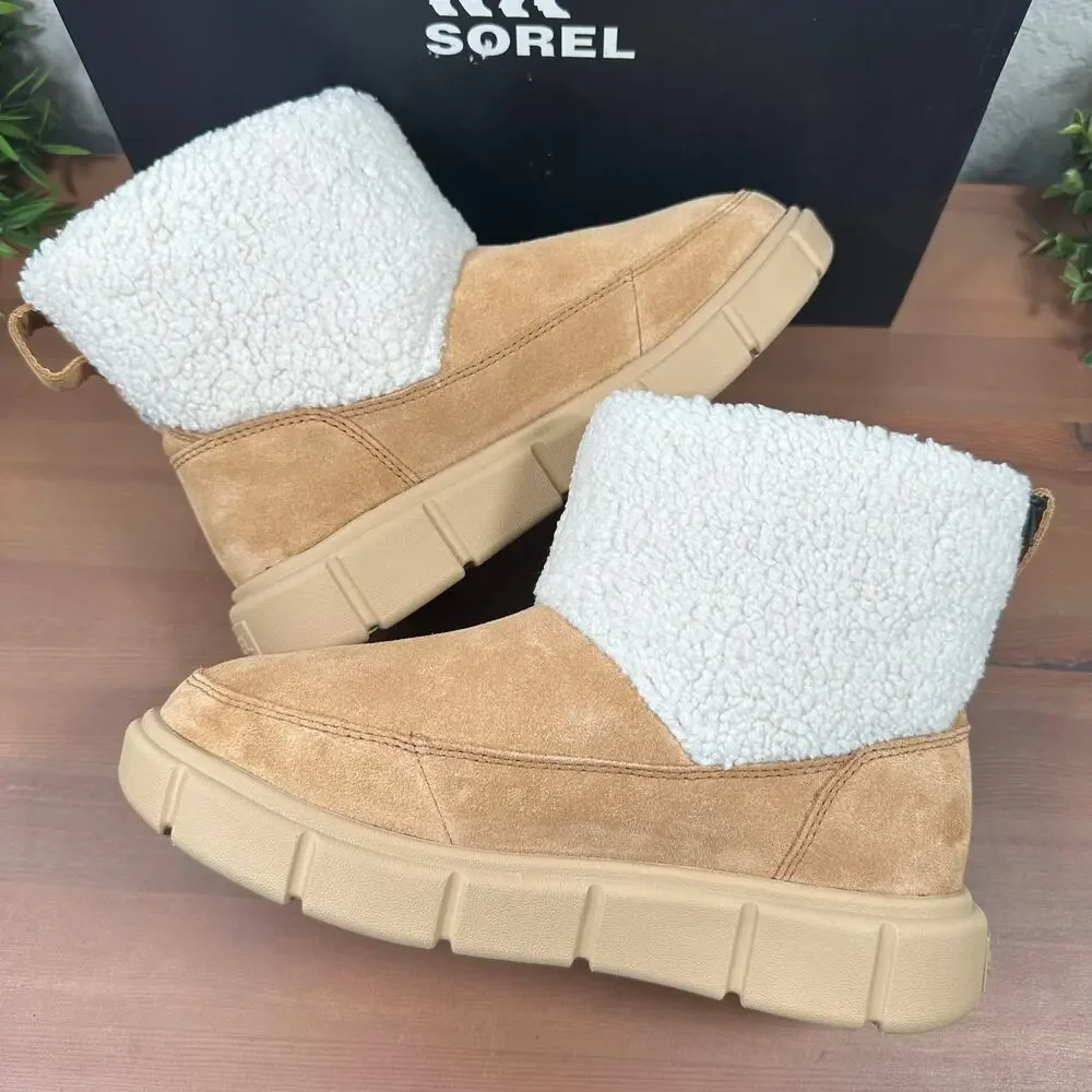 Sorel Women's Explorer III‎ Cosy Slip-On Waterproof Boots Size 10